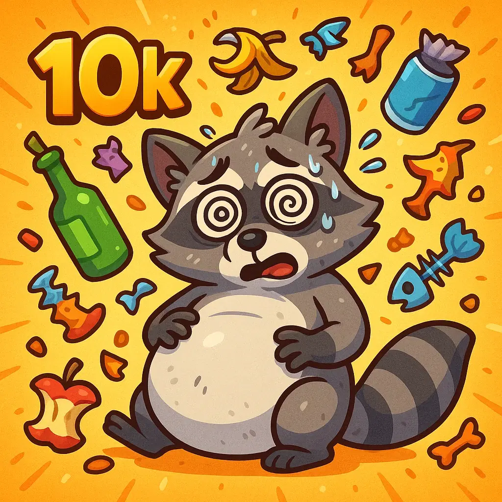 Consume 10,000 Trash