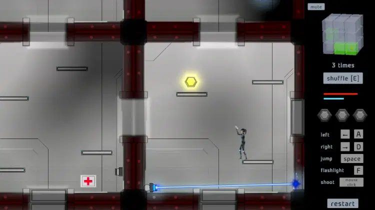 Dice Maze - Puzzle Platformer GMTK Game Jam 2022